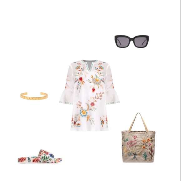 Johnny Was Marianne Sunglasses excellent condition. - Picture 3 of 11